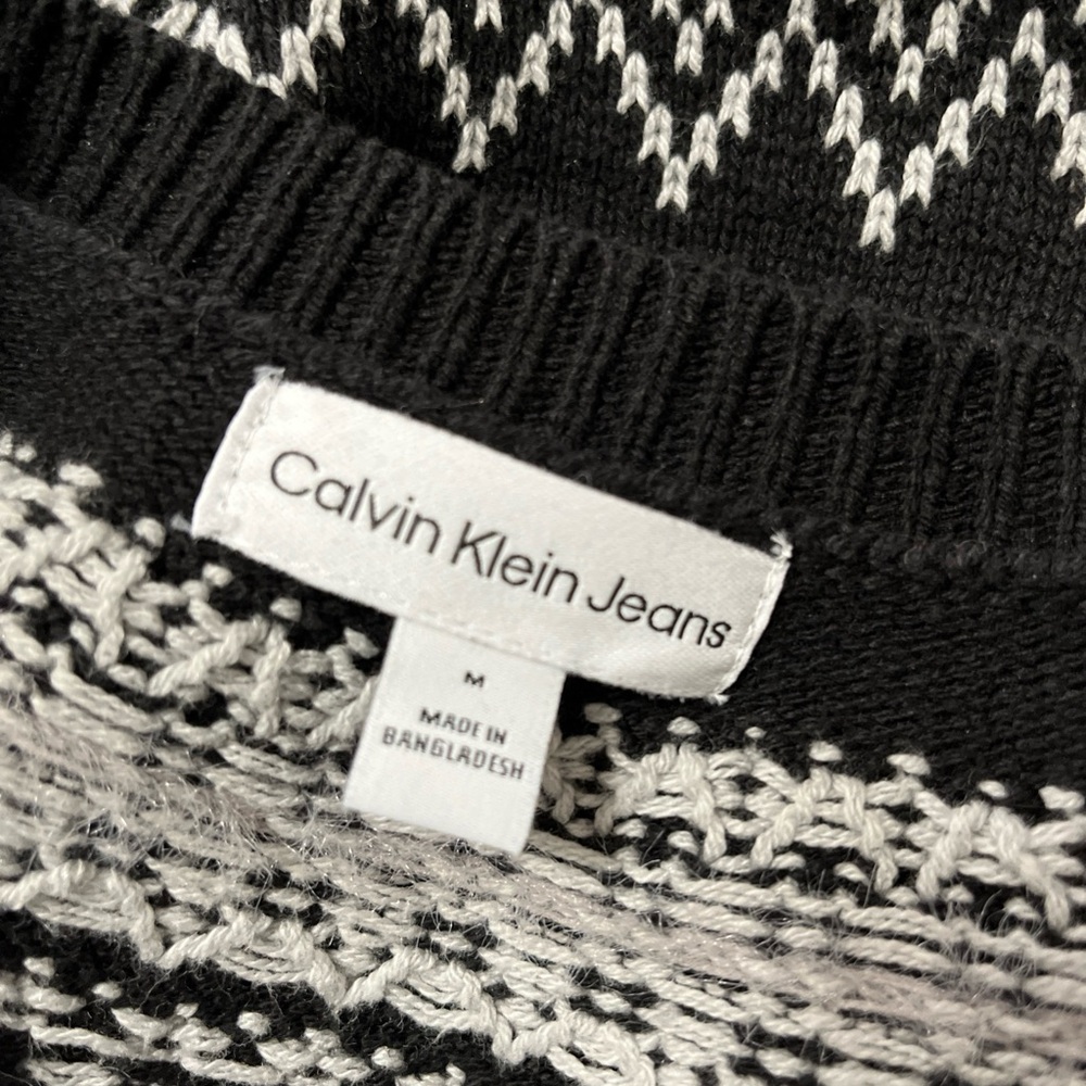 Calvin Klein Fair Isle Sweater - Picture 4 of 5